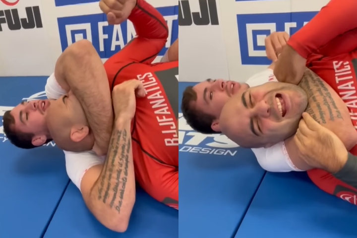 Get Your Arm Underneath Their Chin (For A Rear Naked Choke) – Here’s How