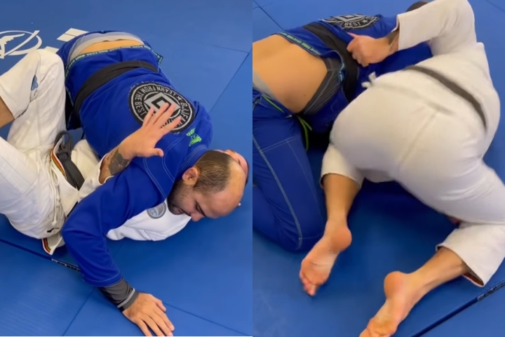 Paul Schreiner Demonstrates A Surprising Method For Escaping Side Control