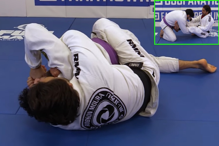 Robson Moura Shows How To Take The Back With The Frame Lasso