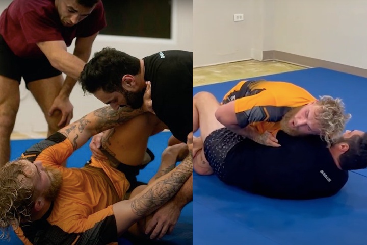 Jake Paul Training Jiu-Jitsu in Preparation for MMA Debut