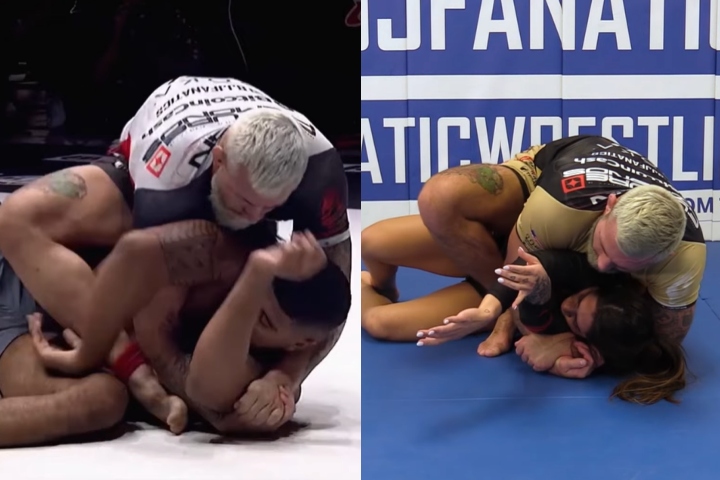 Gordon Ryan Demonstrates The Guard Pass He Used Against Victor Hugo At ADCC 2022