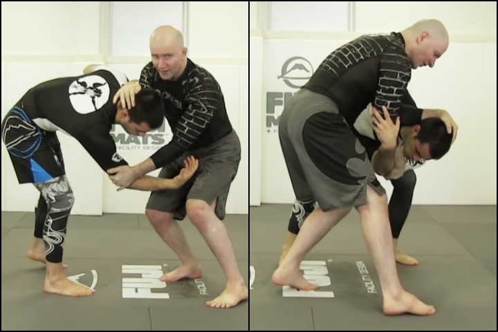 Set Up Takedowns & Guillotine Chokes Easily: The Inside Tie Side To Side Snap Downs