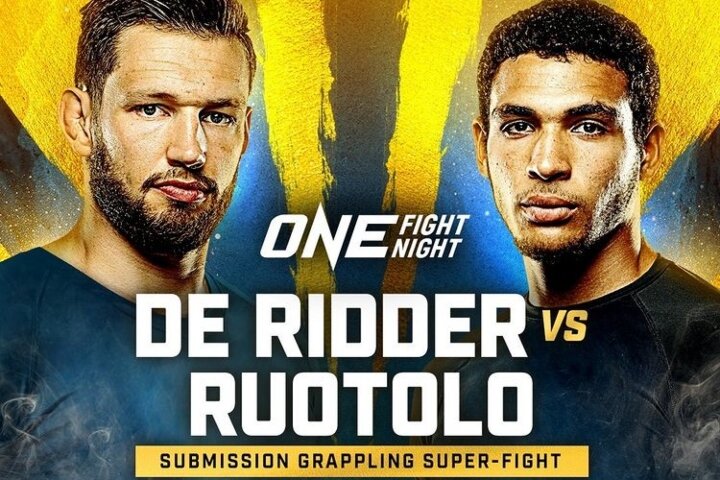 Reinier de Ridder vs. Tye Ruotolo Submission Grappling Match Announced (ONE Championship)