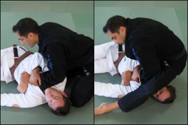Roy Dean Shows A Great Figure Four To Armbar Transition