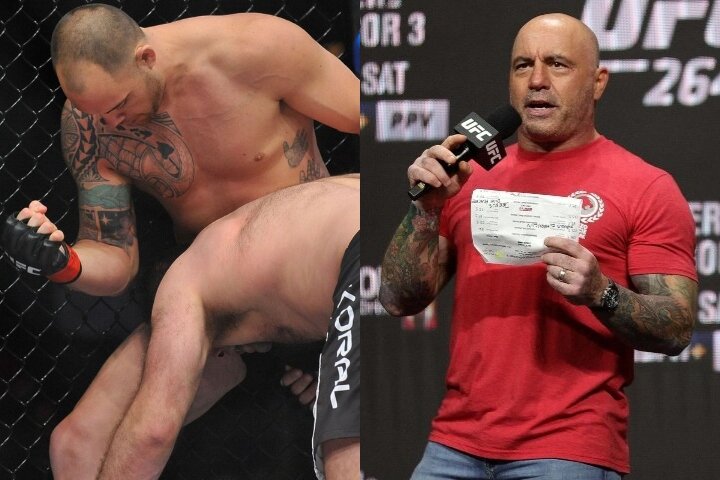 Joe Rogan Calls For The Ban Of Illegal MMA Strike To Be Removed