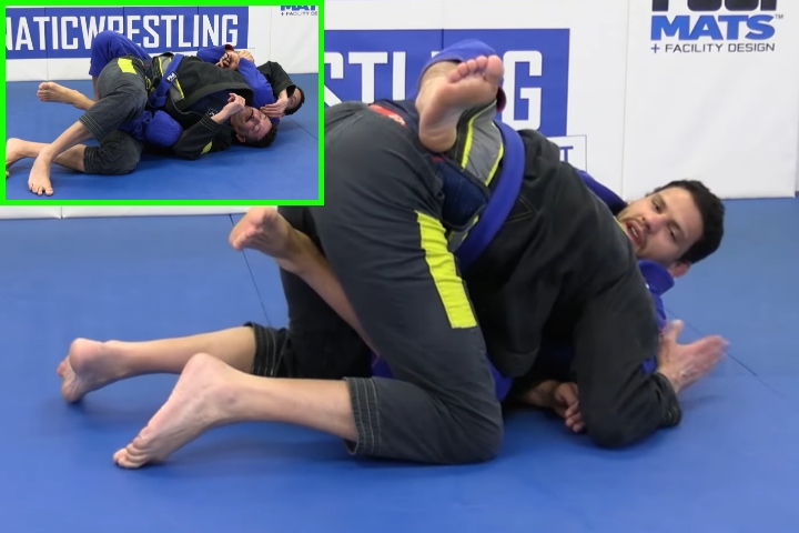 Opponent Escaping The Back? Try This Guillotine Choke Setup By Felipe Pena