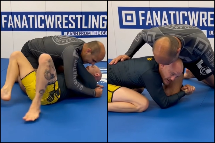 Jeff Glover Shows How To Use A Single Leg To Get Out Of Side Control