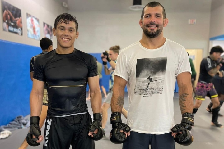 Mica Galvao Starts Training MMA – With Rodolfo Vieira