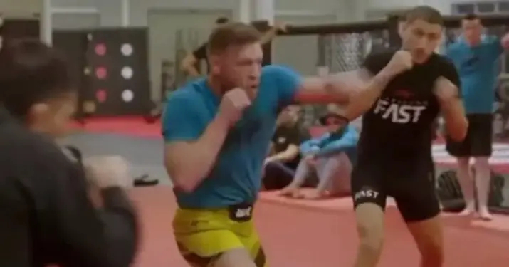 Physically Impressive, McGregor Appears on Video Training his Athletes for ‘The Ultimate Fighter’
