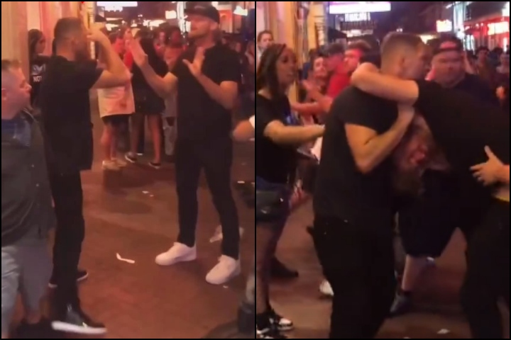[Watch] Nate Diaz Guillotine Chokes Man In Altercation