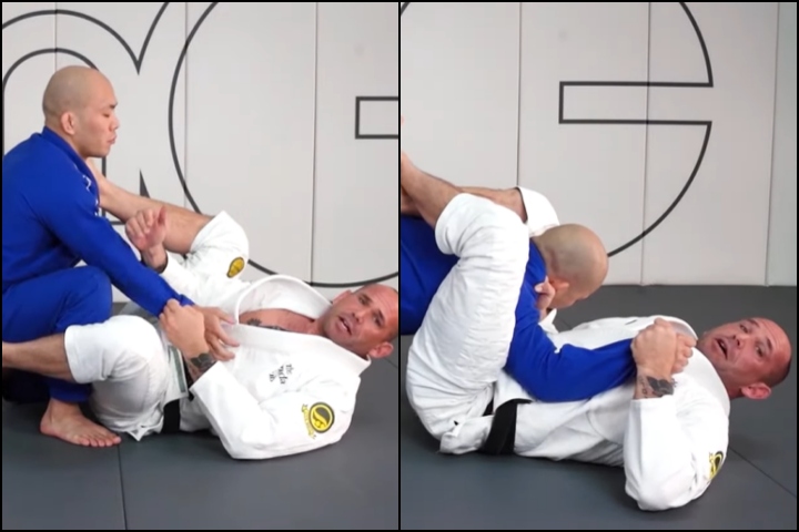 Here's How To Do The Triangle Choke Against Combat Base