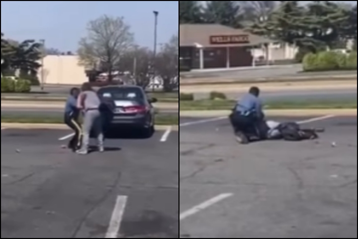 Police Officer Shows Off Flawless Jiu-Jitsu Skills While Neutralizing An Assailant