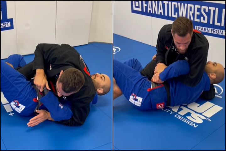 Rafael Lovato Jr. Shows How To Use Submission Threats To Pass Half Guard