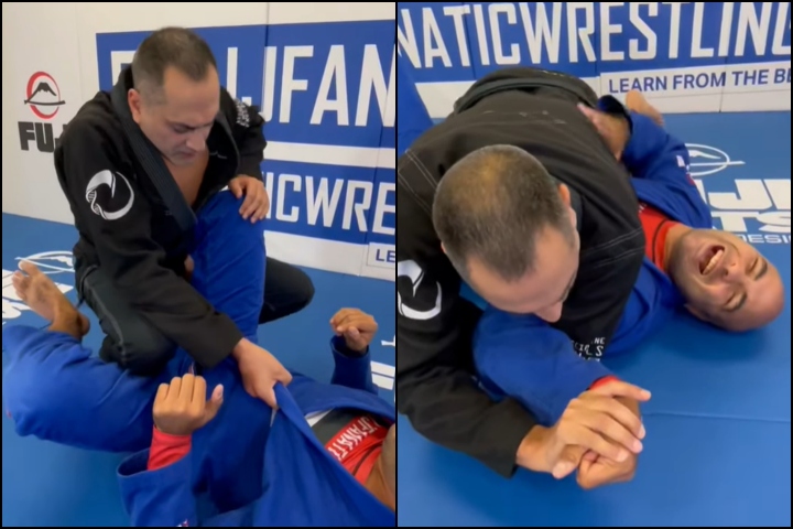 Roy Dean Shows A Clever Submission Trap Setup From Headquarters Position
