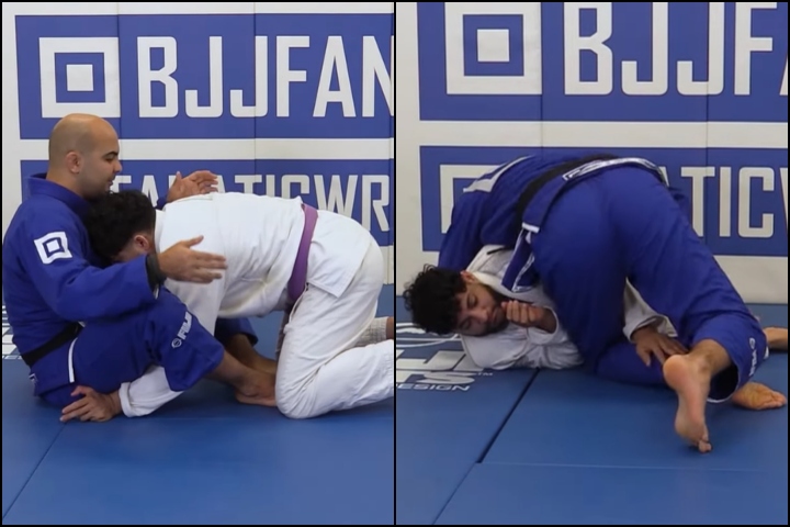 Bernardo Faria Shows How To Stop The Over Under Pass (From Butterfly Guard)