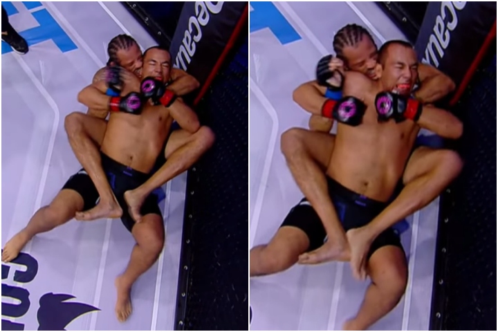 [Watch] MMA Fighter Bites Opponent’s Ear To Set Up The RNC