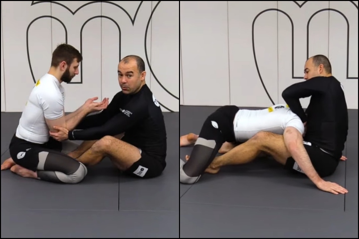 This Guillotine Choke Setup From Butterfly Guard Is Crazy Simple