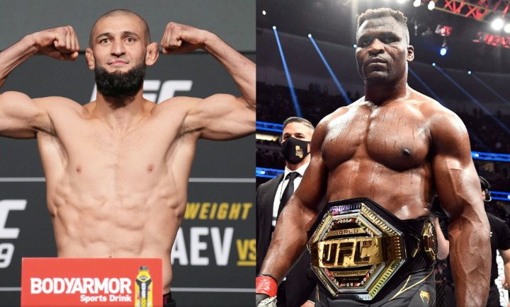 Khamzat Chimaev Challenges Francis Ngannou to a Grappling Superfight