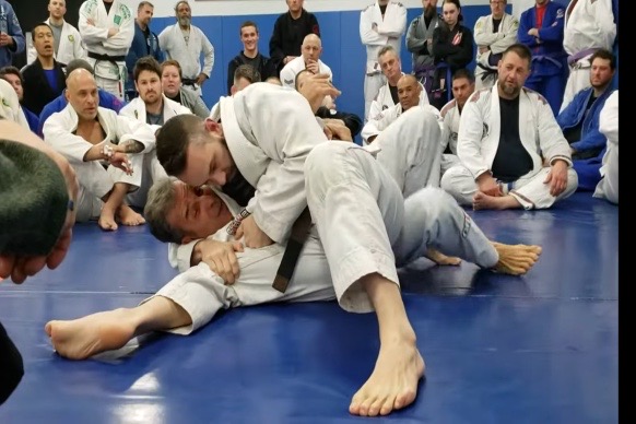Pedro Sauer Shows a Kesa Gatame Escape that Works Every Time