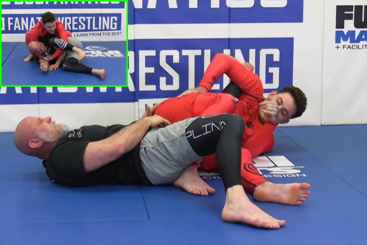 Here’s A Super Nasty Kneebar Setup From The Cradle Position