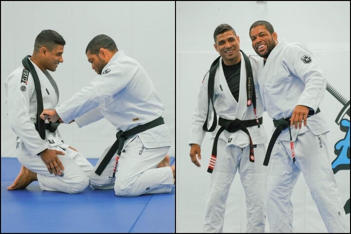 JT Torres Promoted To 4th Degree BJJ Black Belt by Andre Galvao