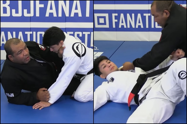 This Collar & Sleeve Sweep Works Great From Half Guard