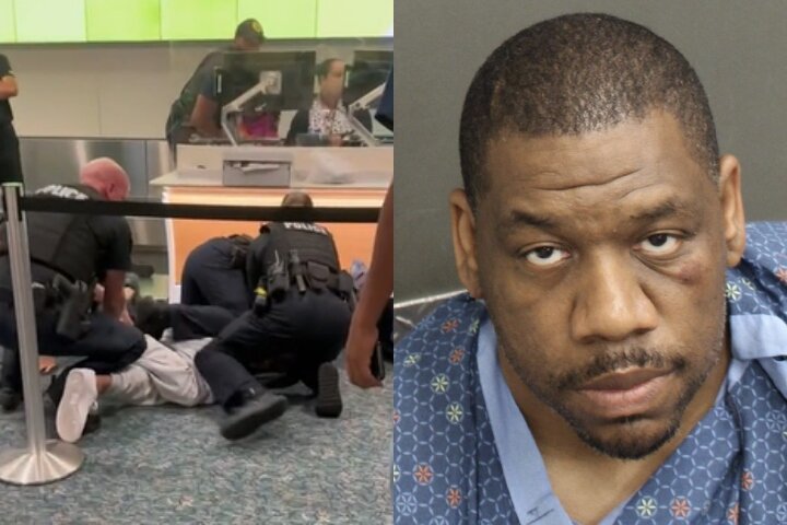 Man Puts Police Officer In A Chokehold At Airport – Faces Attempted Murder Charges