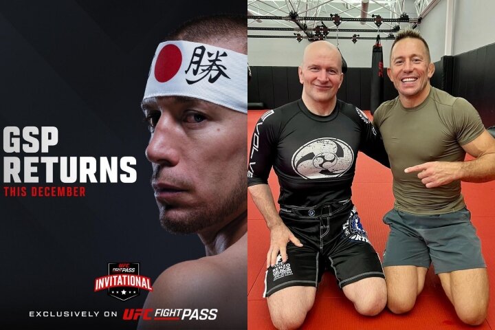 Georges St-Pierre To Compete In Grappling At UFC Fight Pass Invitational