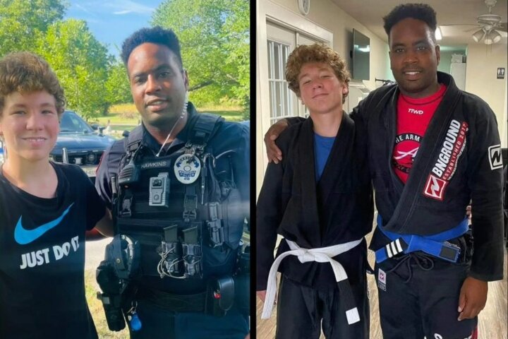 Police Officer, A Kid, & Jiu-Jitsu: A Heartwarming Story
