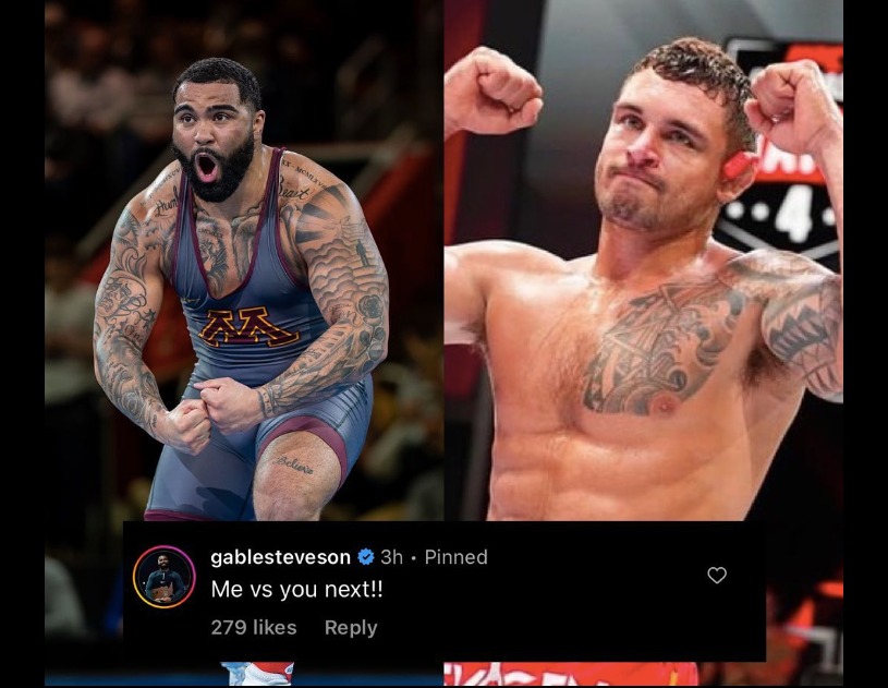 Olympic Wrestling Champion Gable Stevenson Challenges Nicky Rod to Grappling Match