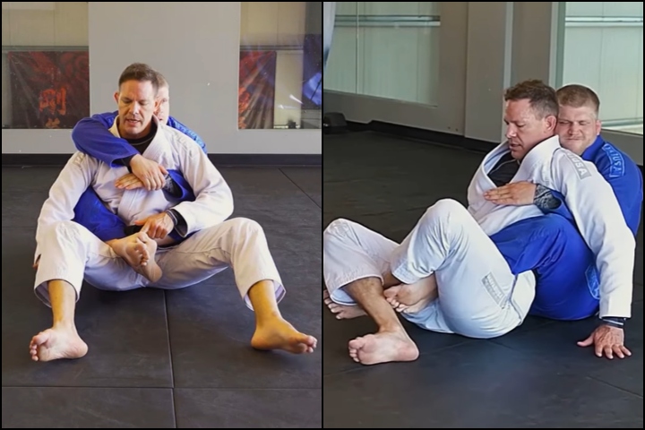 Here’s A Simple Way To Ankle Lock From Back Control