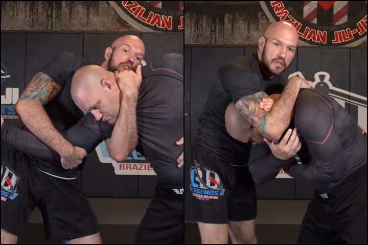 Here’s How To Do The D’Arce Choke From Standing