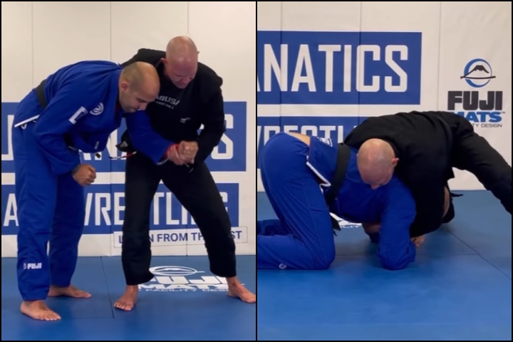 Here’s A Great Way To Get To Front Headlock From Standing