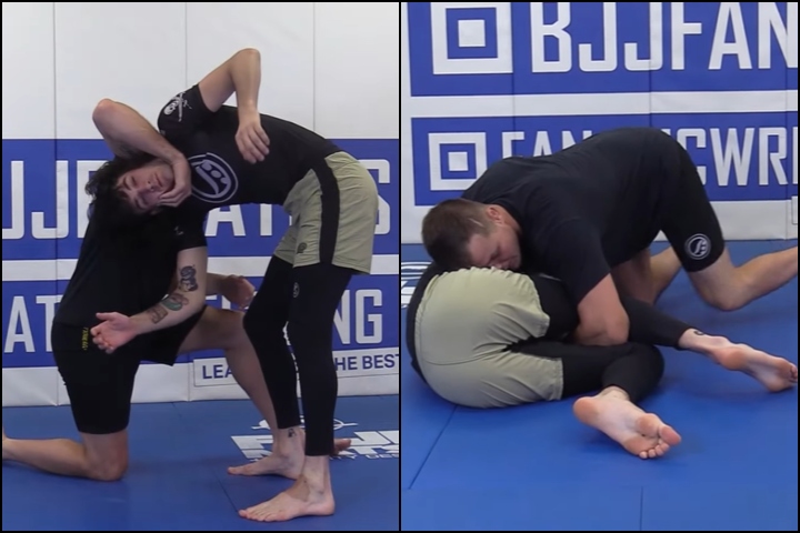 The Front Headlock To Near Side Cradle Is As Savage As It Sounds