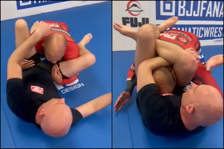 Triangle Choke: A Perfect Double Under Pass Counter