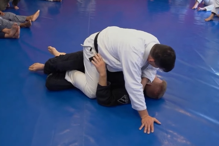 Henry Akins Shows How To Transition To Mount From Half Guard