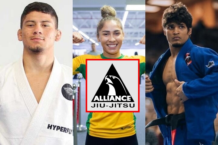 Fabricio Andrey, Brenda Larissa, Luiz Paulo Join Alliance Jiu Jitsu Team