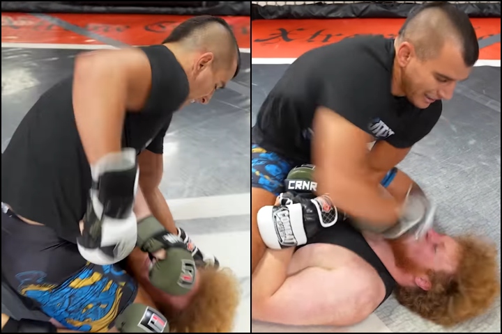 [WATCH] Jewish MMA Fighter Beats Up White Supremacist During Sparring Session