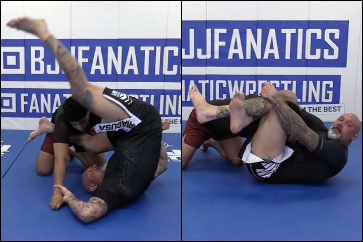 Neil Melanson Shows How To Do The “Helicopter Triangle Choke”