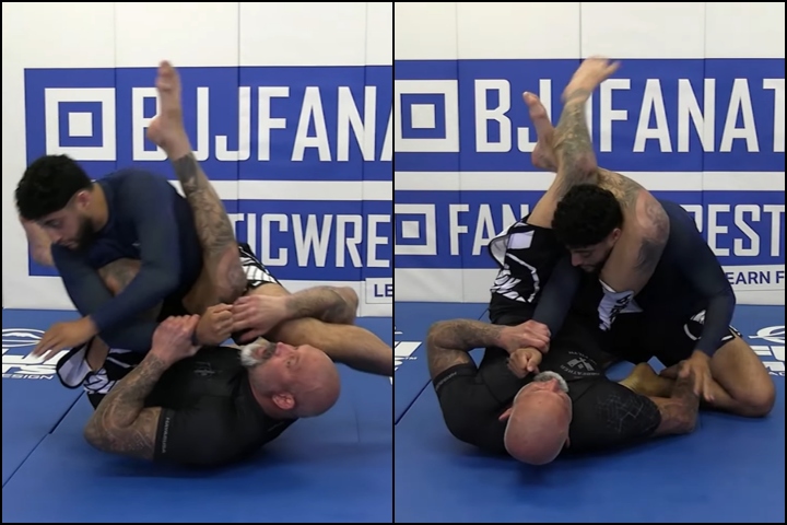 This “K Guard To Ankle Pick To Triangle Choke” Setup Works Great
