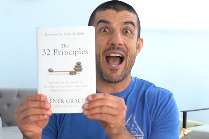 Rener Gracie Releases His New Book: “The 32 Principles”