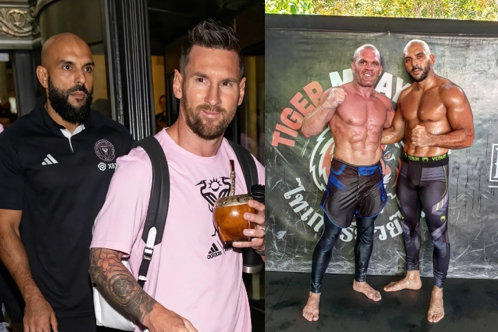 Lionel Messi’s New Bodyguard is a Former Navy Seal with Kickboxing & Grappling Background