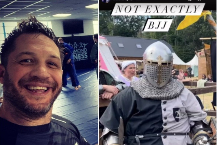 Watch: After BJJ, Tom Hardy Tries Out Historical European Martial Arts