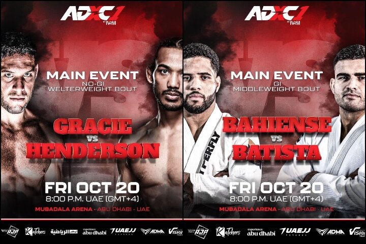 Spectacular ADXC Debut Edition: Gracie vs. Henderson & Bahiense vs. Batista