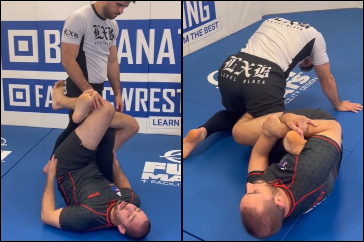 Jason Rau Has An Incredible Way To Set Up A Heel Hook From 50/50 (Standing Opponent)