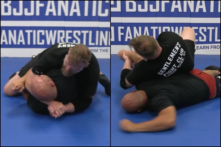 Cross Side Choke To Fujiwara – A Submission Sequence From Hell