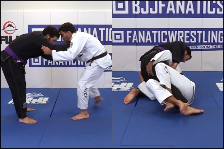 Lucas Leite Shows How To Pull Half Guard In Jiu-Jitsu