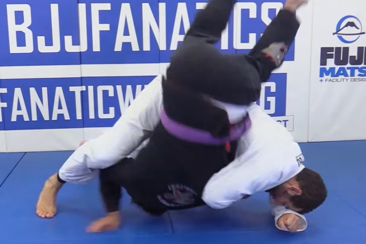 Rayron Gracie Shows A Super Cool Side Control Escape (Flip Your Opponent)