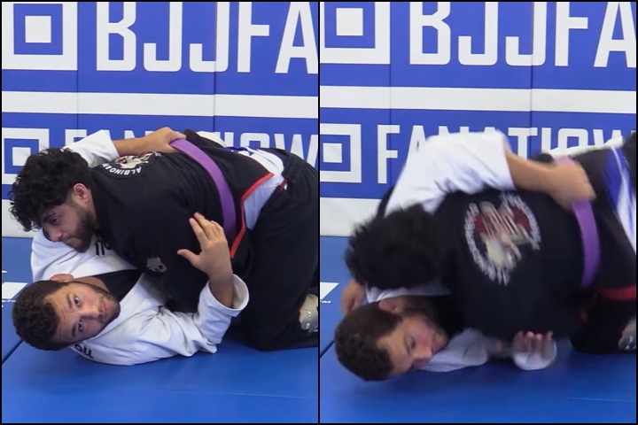 Rayron Gracie Has A Unique Side Control Hook Sweep