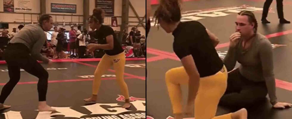 200 lbs Transgender Athlete Competing in Women’s Jiu-Jitsu Division, Loses By Submission